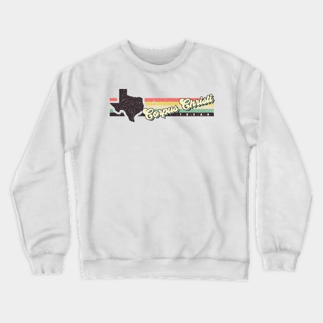 Corpus Christi Texas city Crewneck Sweatshirt by SerenityByAlex